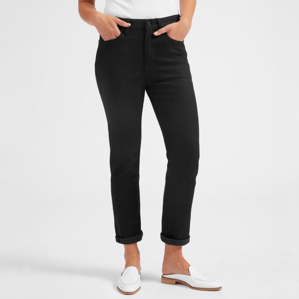 Everlane Modern Boyfriend Jean Black Size 24